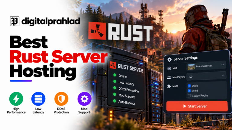 Best Rust server hosting 2026 featured image