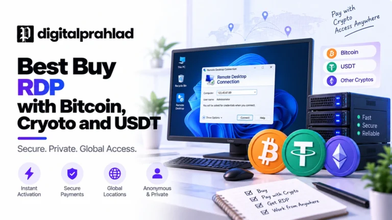 Best RDP servers with Bitcoin, crypto and USDT payment 2026