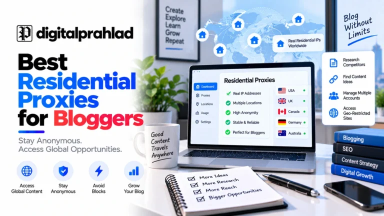 Best Residential Proxies for Bloggers