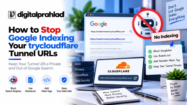 How to stop Google indexing your trycloudflare tunnel URLs