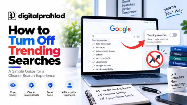 How to Turn Off Trending Searches