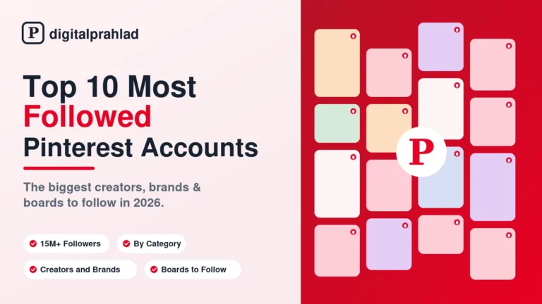 top 10 most followed pinterest accounts in 2026